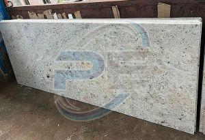 Polished Bhama Ivory Granite Slab