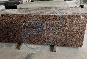 Polished Coco Brown Granite Slab