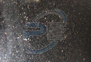 Rectangle Black Galaxy Granite Slab