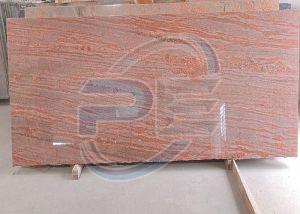 Strawberry Pink Granite Slab
