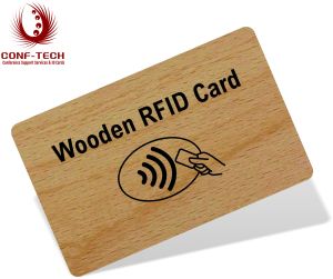 RFID Wooden Card