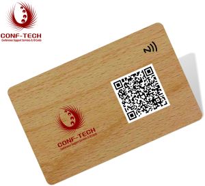 Wooden NFC Card