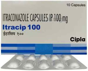 Itracip 100mg Itraconazole Capsule