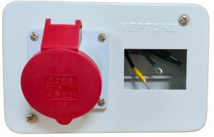 neptune bals 32a 5 pin ac box plug socket