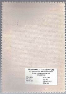 220 GSM Drill Cotton Fabric