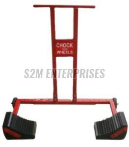 Wheel Chock With Trolley Wheels