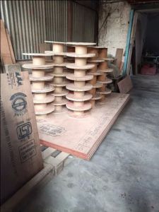 Single Use Plywood Rope Drum