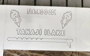 Corian Name Plate