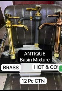 Vintage Mixer Set Antique Basin Faucet