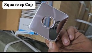Chrome Square CP Cap Cover