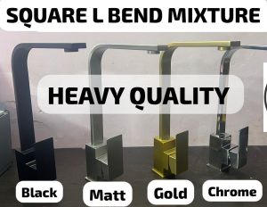 Square Bend Mixer Heavy Faucet