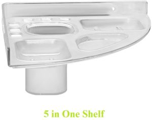 5-in-One Multi Slot Wall Shelf