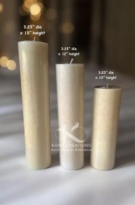 Cylindrical Soy Wax Candle