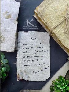 Recycled Handmade Scented Paper
