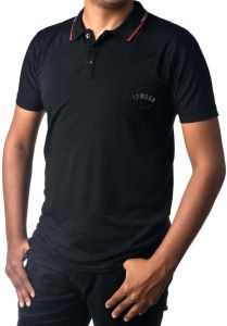 Mens Black Polo T Shirt