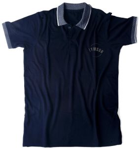Mens Blue Polo T Shirt