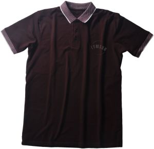 Mens Brown Polo T Shirt