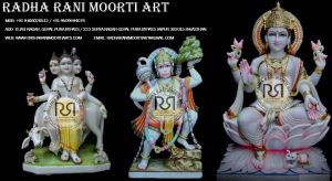Marble Elephant Idol