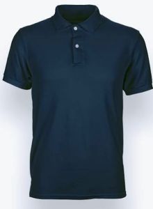 Mens Navy Blue Polo T Shirt