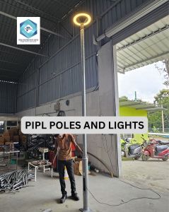 Garden Top Ring Light Pole