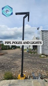 Modern Dual-Arm Square Pole