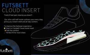 Cloud half Insole
