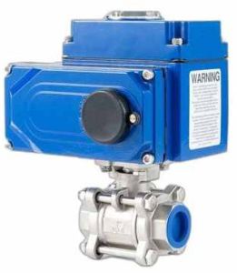 2 Way Electrical Actuator Operated Ball Valve
