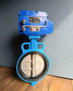 Actuator Operated Motorized Butterfly Valve