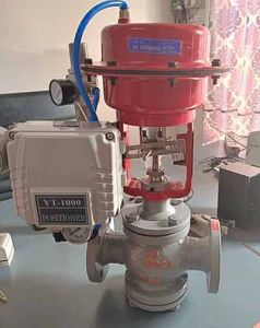 Carbon Steel Flanged Flow Control Valve