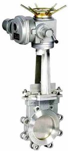 Motorized Knife Gate Valve