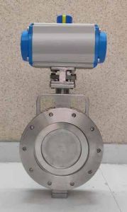 Pneumatic Double Eccentric High Performance Butterfly Valve