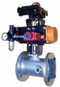 Pneumatic Jacketed Floating Ball Valve