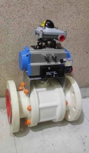 Pneumatic Polypropylene Ball Valve