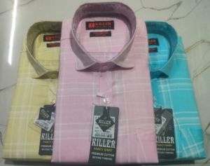 Mens Checked Shirts