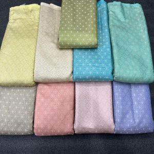 Printed Chanderi Silk Fabric