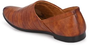 Mens Tan Nagra Soft Stitch Slip-On Shoes