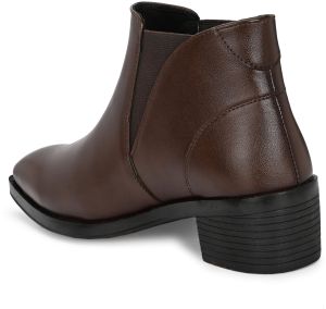 Mens Brown Chelsea Hybrid Lace-Up Boots