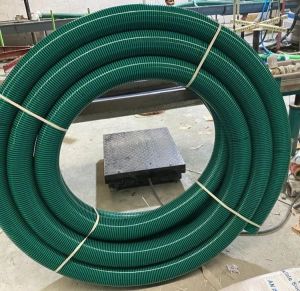 Green PVC Suction Hose Pipe