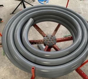 Grey PVC Suction Hose Pipe