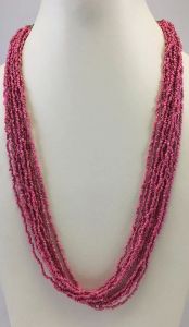 Pink Beaded Necklace