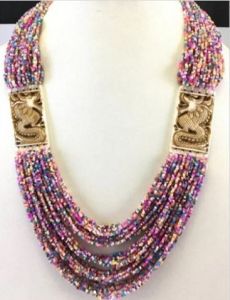 Purple Beaded Necklace