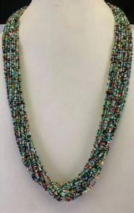 NK 11212A Multicolor Beaded Necklace