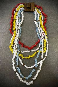NK 9127 Multicolor Beaded Necklace