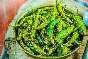 Green Chilli Pickle