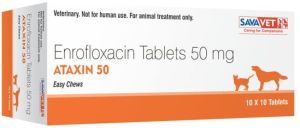 Ataxin Enrofloxacin 50mg Tablets