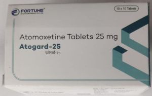 Atogard 25mg Atomaxetine Tablets
