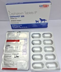 Cephavet Cephalexin 300mg Tablets