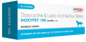 Doxypet 100mg Lacic Acid Bacillus Tablets