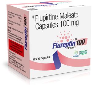 Flureptin 100mg Flupirtine Maleate Capsules