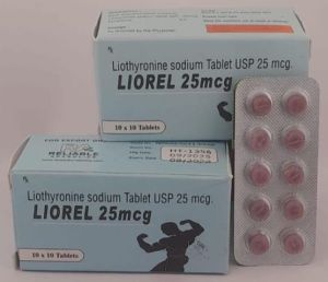 Liorel 25mcg Liothyronine Sodium Tablets